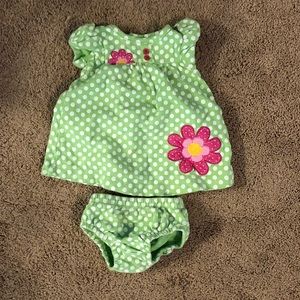 Just One Year Newborn Dress and Underpants
